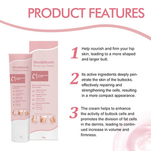 West & Mooth Figure Curve Cream Highlights Figure Curve Body Moisturizing Massage Cream