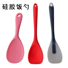 All-in-one silicone rice spoon kitchen vegetable shovel rice spoon duck tongue spatula cream jam stirring spatula