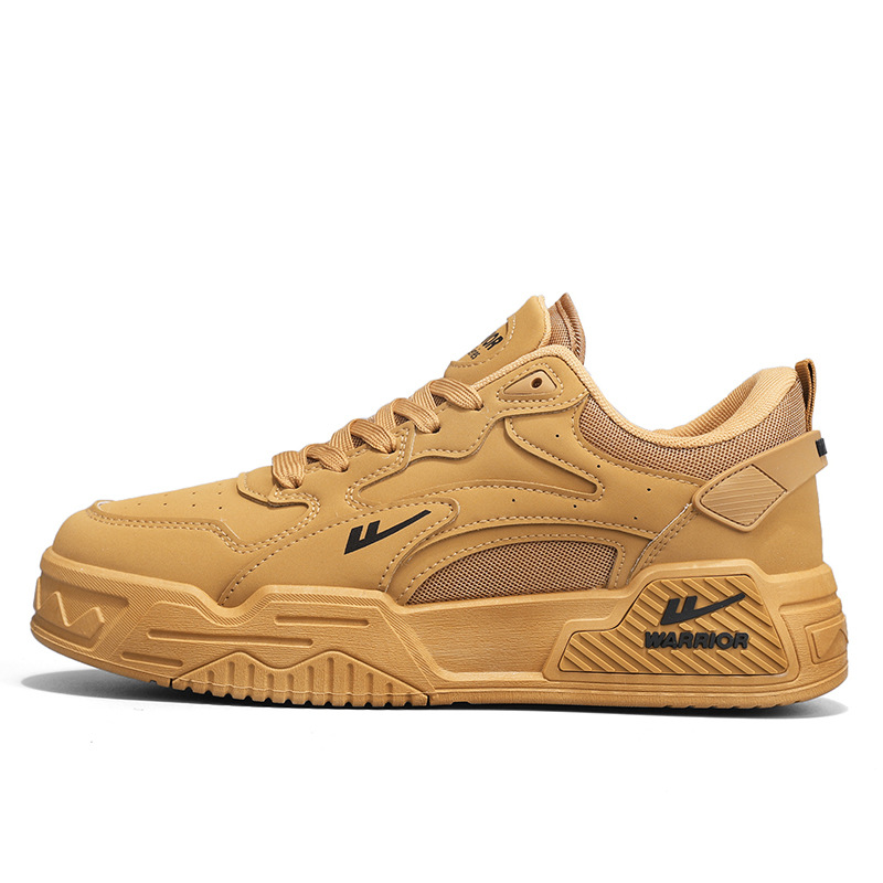 Huili estilo universitario americano popular zapatos de estudiantes transpirables cómodos zapatos de suela gruesa color de trabajo zapatos de viaje de negocios para hombres