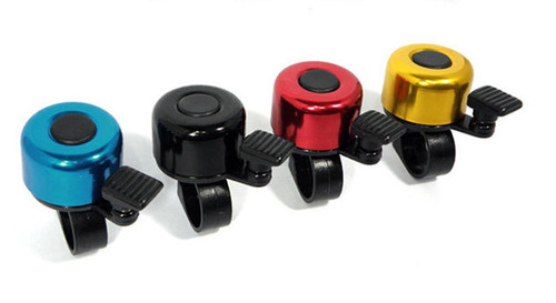 Mountain bike bell flat bell bicycle bell aluminum alloy and oxidation bicycle bell