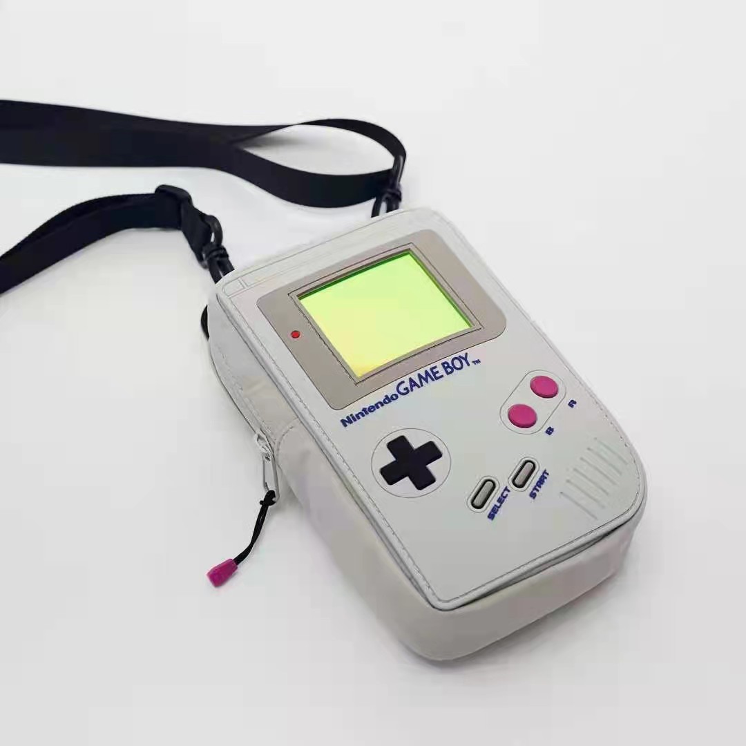Z家 Cartoon Game Machine Bag - Light Gray