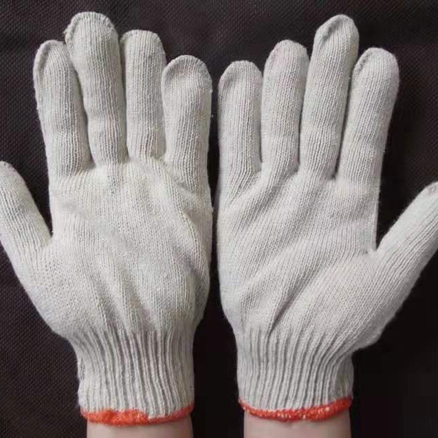 劳保手套 细线手套 棉线劳动防护加厚汽修工男女透气 劳保手套