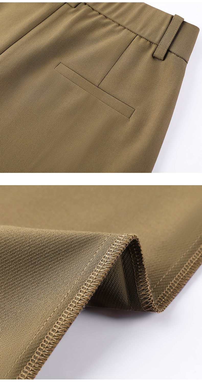 天丝醋酸窄版阔腿休闲裤女2024新款春夏宽松显瘦百搭垂感直筒长裤详情21