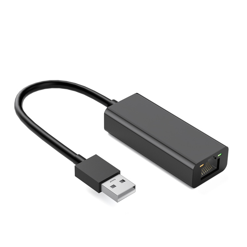 Usb百兆ネットワークカードのネットワーク変換器usb回転rj45ドライブレス有線ネットワークカード適用デスクトップノート|undefined