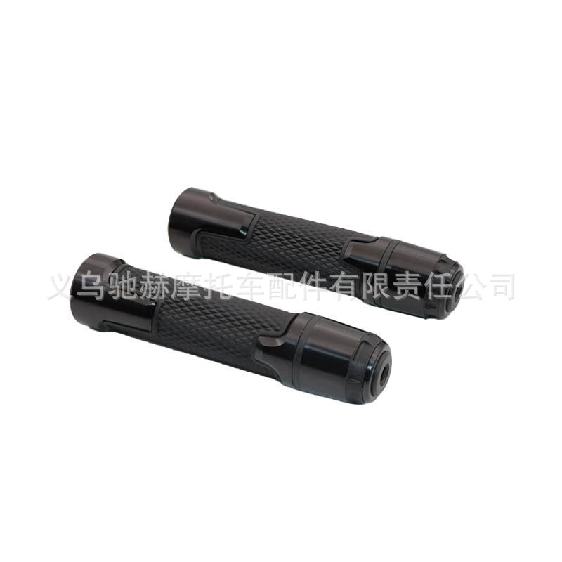 Directly Supplied from the Manufacturer, Motorcycle Handlebar Grips Modified with Cnc Aluminum Rubber Grips, Off-Road Handlebar Rubber Grips
