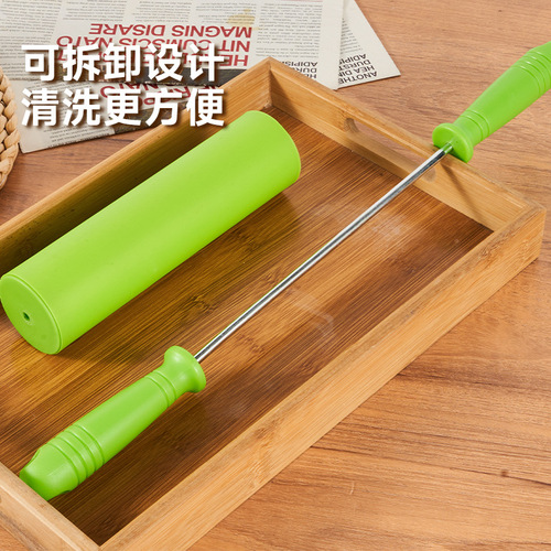 Wholesale plastic handles silicone rolling pins non-stick for bread baking wholesale baking flour rolling pins roller type