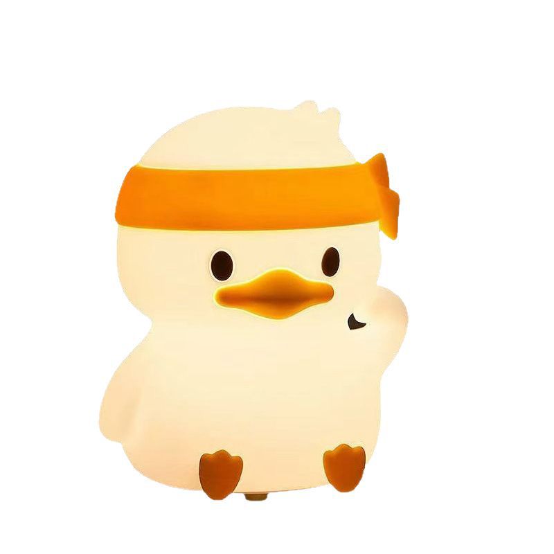 Luz de disparo de silicona, luz de noche, panda, luz de noche, carga, luz de dormitorio, luz suave, protección ocular, carga de atmósfera pequeña