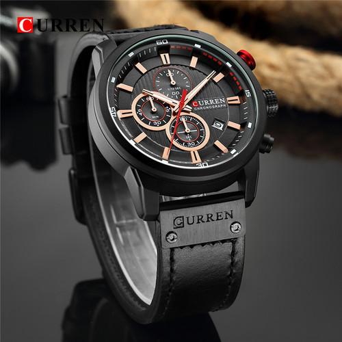 CURREN 8291 men's quartz watch multifunctional urban fashion style men's watches watches