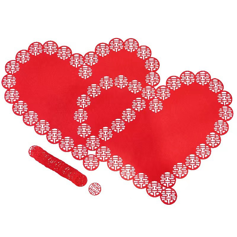 Boda boda pegatinas de boda especial sala de boda Wangzai sala de estar decoración boda mesa de café decoración suministros de la boda