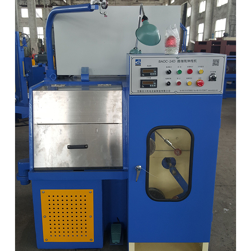 宝川直供各类机械 拉丝机 成圈机 押出机 24VX铜微拉机 欢迎来电