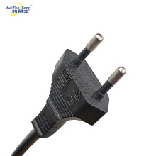 韩国KC两圆端插8字尾电脑电饭锅设备延长线2.5A韩国AC电源插头