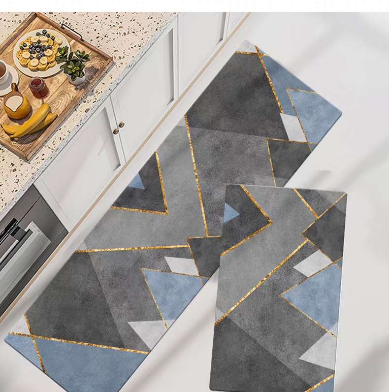 地垫地毯,厨房垫,3D印花地毯,长条垫,浴室门垫,几何地毯