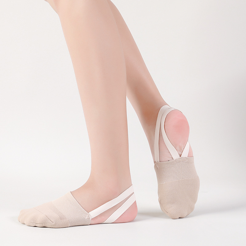 Half Palm Shoes and Socks Women's Rhythmic Gymnastics Insoles Non-slip Heel Invisible Boat Socks Half Soft Sole Practice Shoes Pointed Shoes Half Palm Shoes and Socks Women's Rhythmic Gymnastics Insoles Non-slip Heel Invisible Boat Socks Half Soft Sole Practice Shoes Pointed Shoes