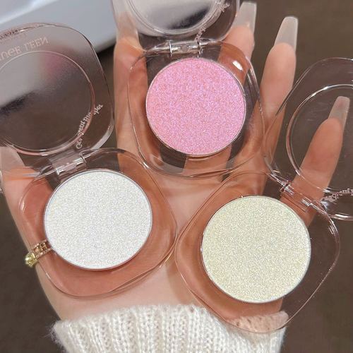 MUGELEEN Vientiane Highlight Powder Powder Diamond Fine Flash Highlight Brightening Polarized Highlight Contouring Powder Mashed Potato Highlight