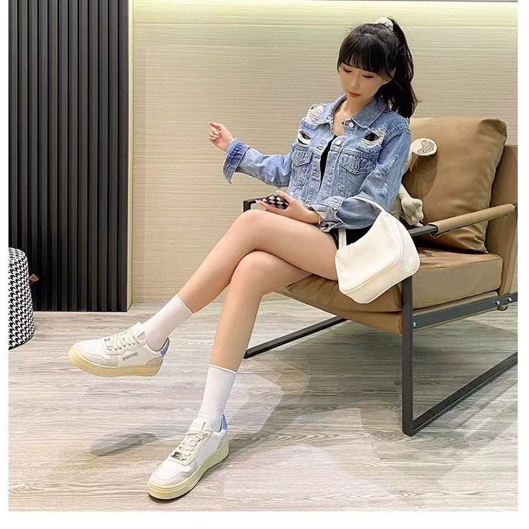 Обувь Атри small white shoes EPT Shoes Outric shoes green board shoes Yu Shuxin Dili Reba одинаковая кожа девочка
