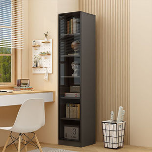Modern Simple Storage Cabinet Large Capacity Multi-Layer Glass Cabinet Kitchen Cupboard Home Living Room Study Storage Cabinet New Style