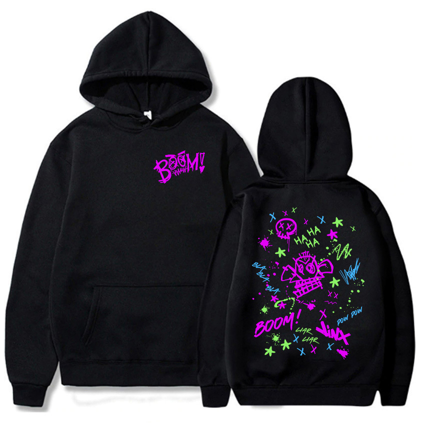 Female Hoody Boom Monkey Jinx Arcane Hahaha Hoodies