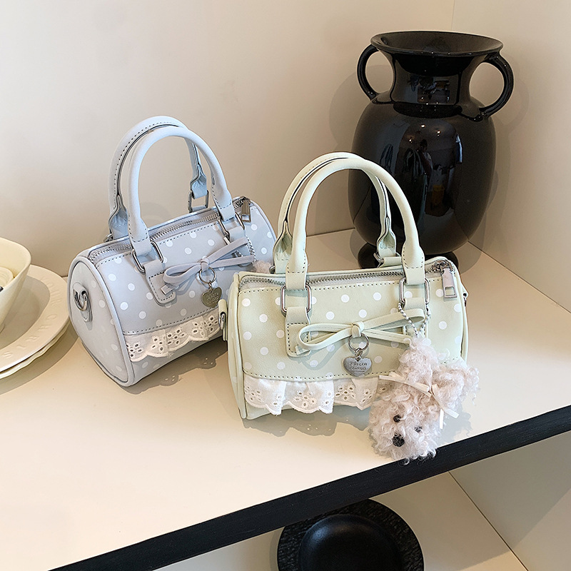 Bolsa de moda coreana para chicas 2026 nuevo encaje de alta belleza extranjera bolsas de almohada diarias mujeres image 1