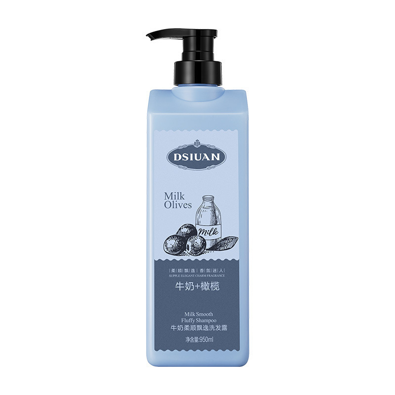 Tishiyan Leche Champú Gel de ducha Espuma Jinmi Limpieza profunda Suavizante Fábrica de champú para el cabello al por mayor