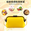 2022 new pattern Food grade silica gel Storage bags Freezing heating fruit milk go to work portable Lunch Bag