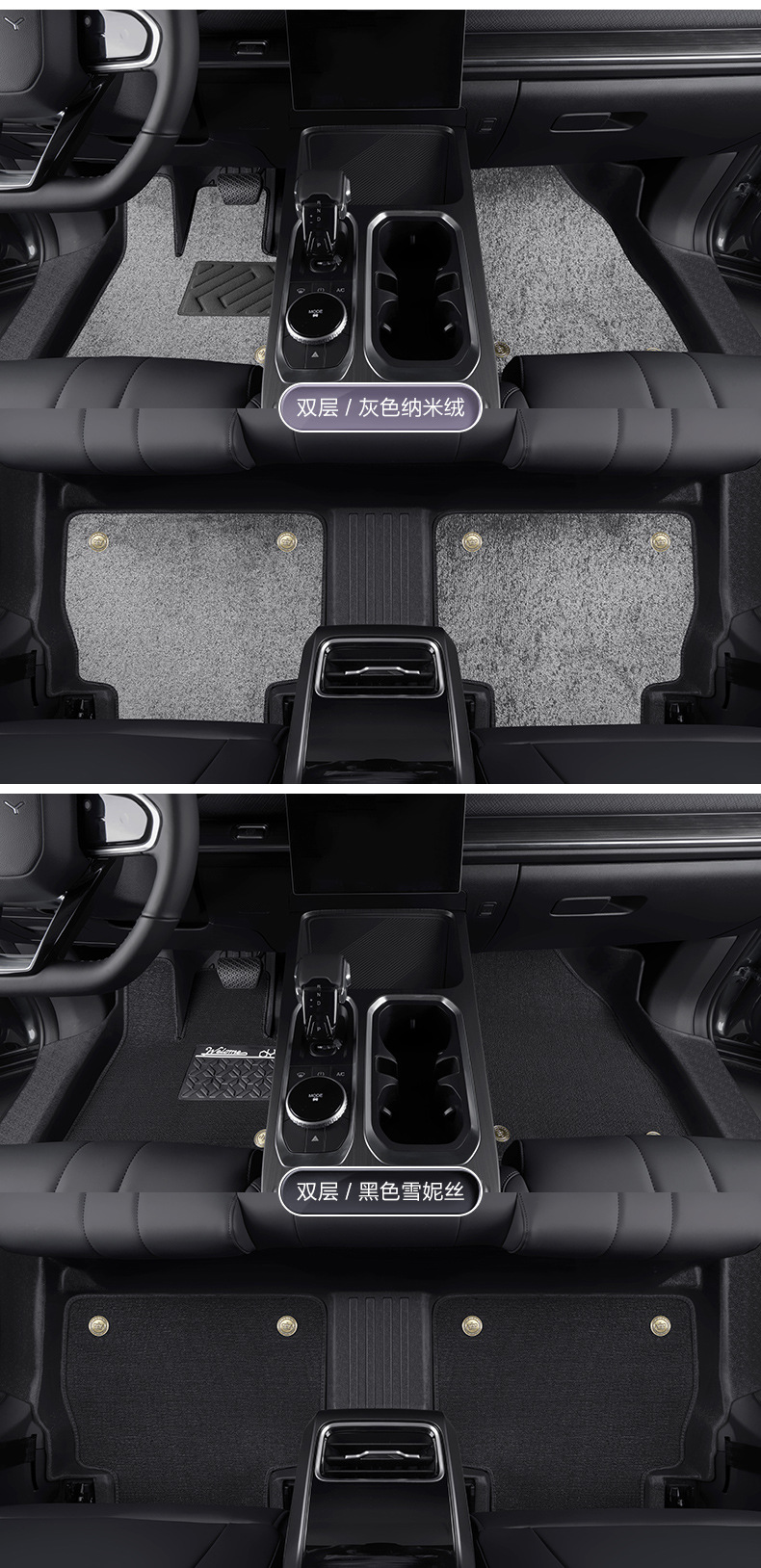 Tpe Car Floor Mats Full Surround Custom-Fit Threshold Mats 2026 New Model Waterproof Eco-Friendly Carpet Floor Mats