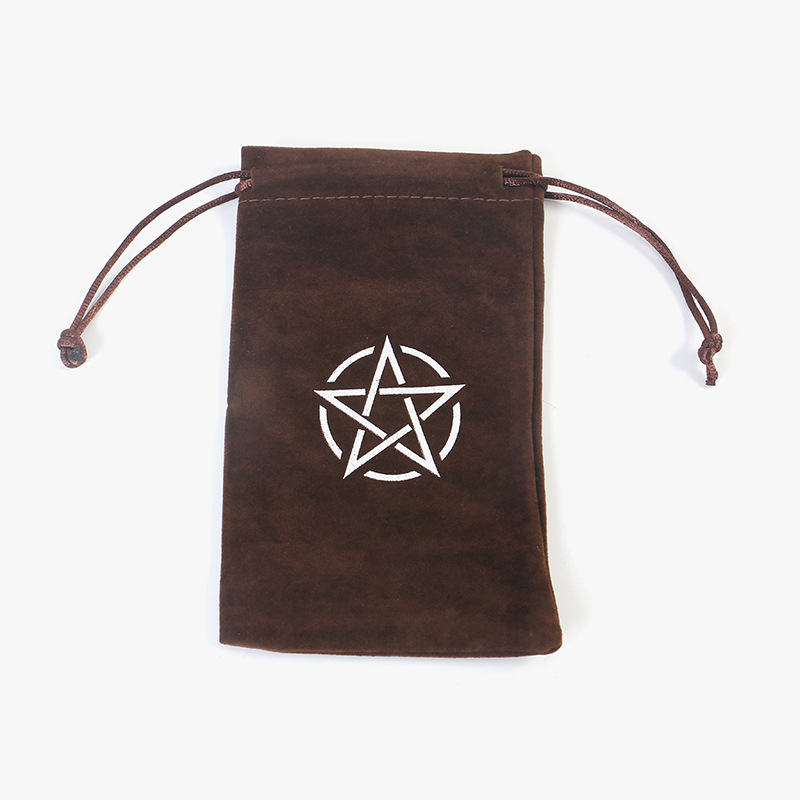 Velvet Tarot And Oracle Card Storage Bag With 8 Colours_voghion.com