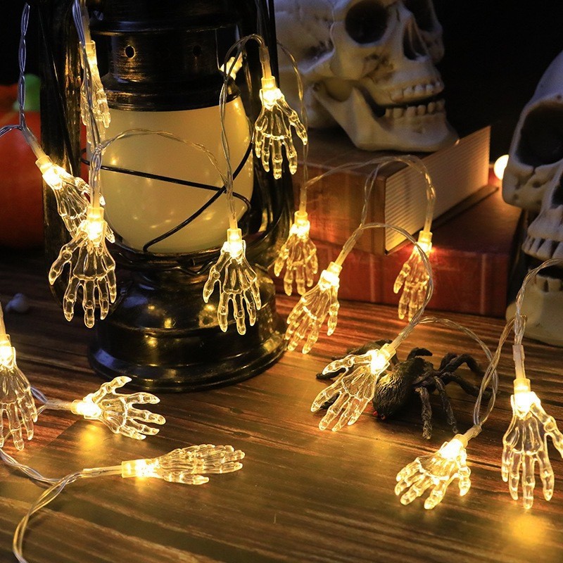 LED String Lights Outdoor Decoration Halloween Scene Pumpkin Lights Home & Garden Lights & Lighting_voghion.com