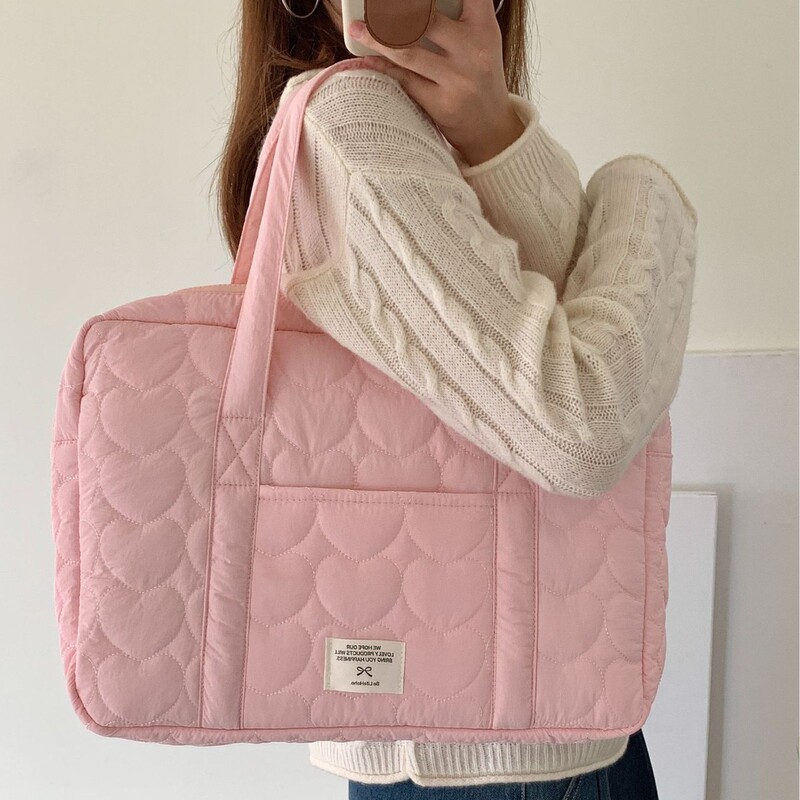 Ins Korean Cross-Border Popular Laptop Bag Large Size Large Capacity Travel Bag Notebook Satchel Liner Bag Ins Korean Cross-Border Popular Laptop Bag Large Size Large Capacity Travel Bag Notebook Satchel Liner Bag