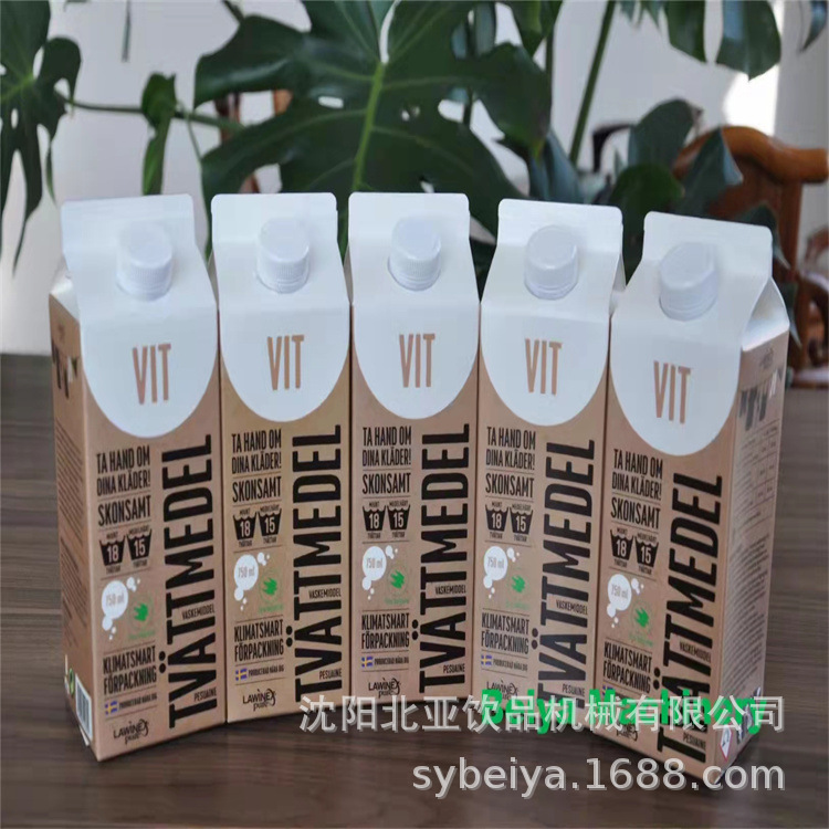 全自动液体洗衣液屋顶盒灌装机