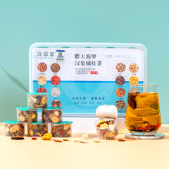 24種類の羅漢果オレンジ紅茶15缶、卸売対応、ドロップシッピング対応