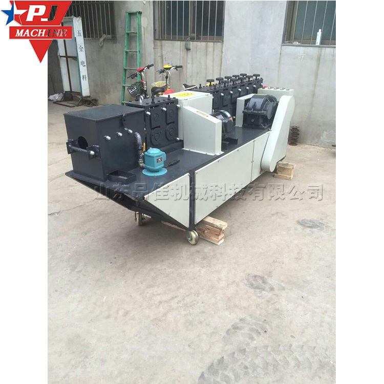 建筑扣件式钢管脚手架保养机全自动方管调直机工程不锈钢管矫直机