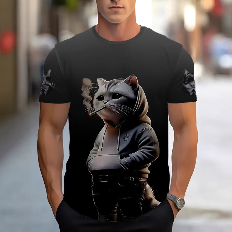 2025 Spring/Summer New Design Men's Clothing Men's Short-Sleeve T-Shirt Casual High-End Style Direct from Factory 2025 Spring/Summer New Design Men's Clothing Men's Short-Sleeve T-Shirt Casual High-End Style Direct from Factory