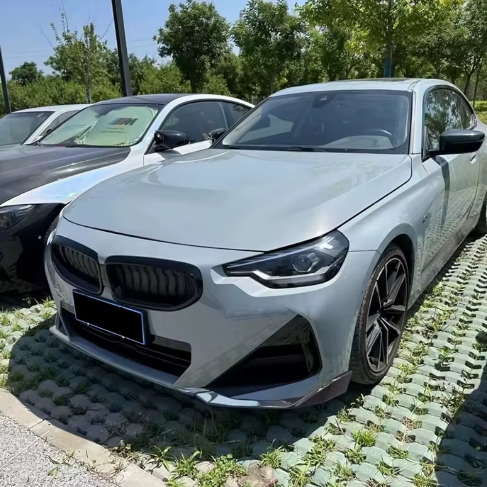 Suitable for 2022+ 2 Series 2-Door G42 Front Spoiler, Front Lip, Mp Style Bumper Modification, Lower Body Kit