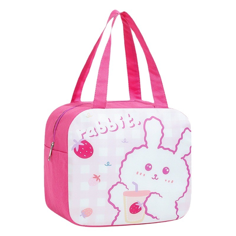 Bolsa térmica portátil lonchera bolsa de trabajo de oficina estudiante bolsa de almuerzo de gran capacidad papel de aluminio impermeable portátil almuerzo bolsa térmica