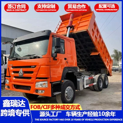 Manufacturer of cross-border HOWO dump trucks, river silt removal and transportation vehicles, and mining waste transfer tipper trucks