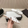 White leather rivets