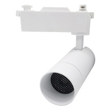 轨道灯外壳cob7W12W20W30W40W防眩网导轨射灯外壳套件蜂窝网