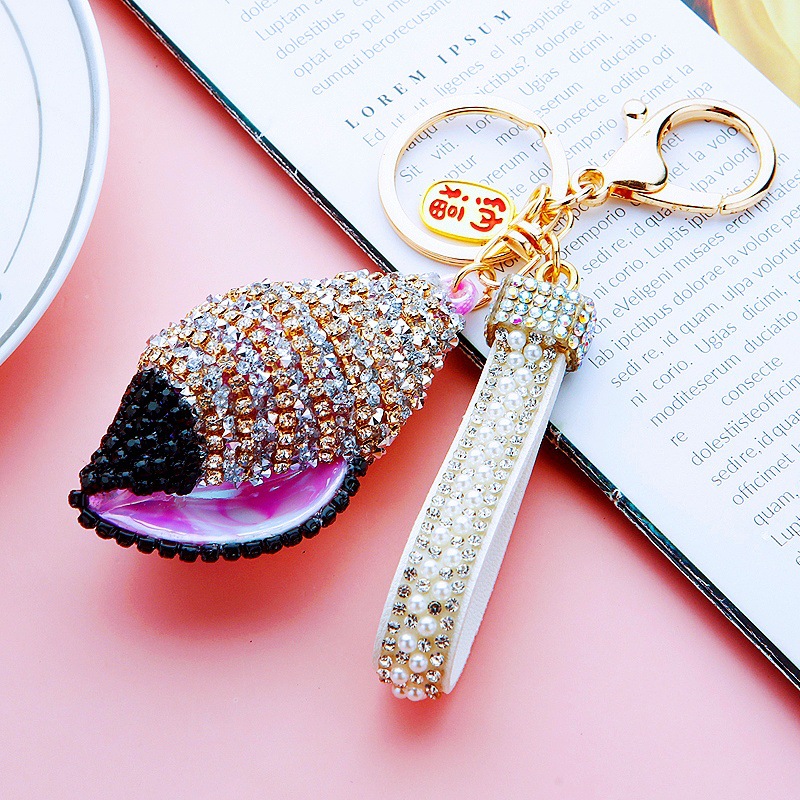 A659 Lucky Conch Silver Black
