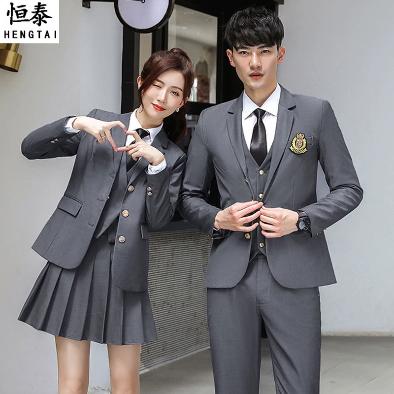 Весна и осень учителя детского сада японская мода колледж Стиль старшеклассники Униформа костюм детский сад JK униформа