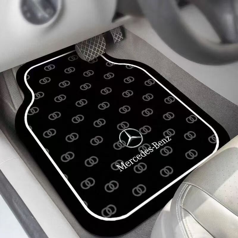 Simple Style Universal Car Floor Mat, Single-Piece Diatomaceous Earth Foot Mat, Easy to Clean, Wear-Resistant, Water-Absorbent, Non-Slip Mat