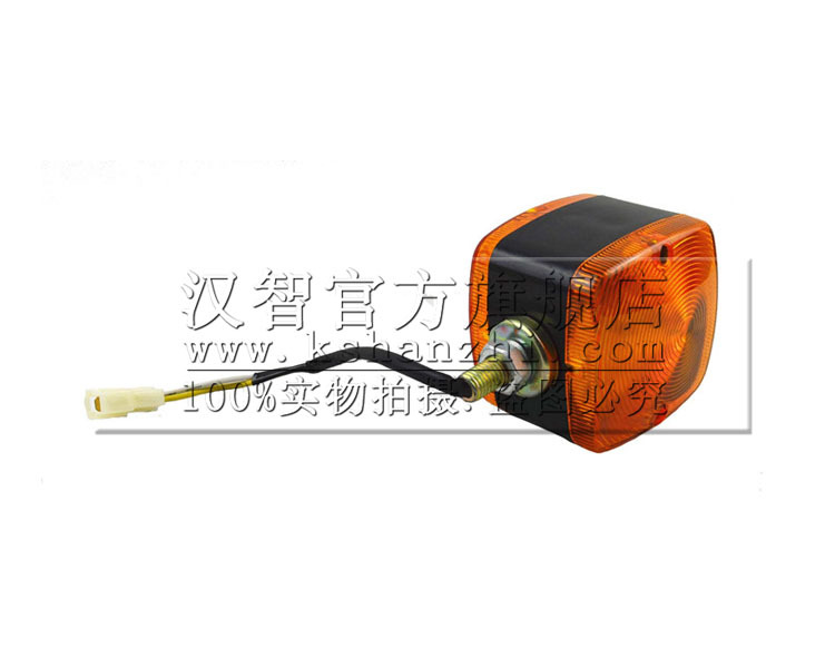 Luz de dirección de carretilla elevadora 37B - 1E-H2011 para Komatsu14 16 generación de accesorios de carretilla elevadora 12V lámpara delantera pequeña luz de doble cara