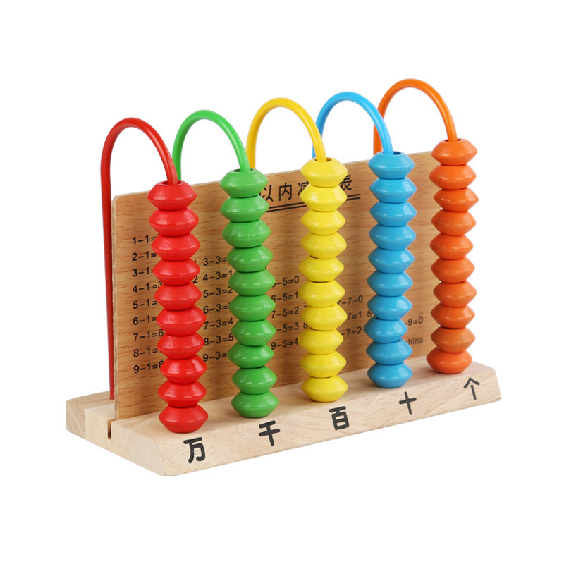 Contador Escuela Primaria Grado Uno Quinto grado diez mil niños de computación rack kindergarten aprendizaje Abacus matemáticas material de enseñanza ayudas de aprendizaje