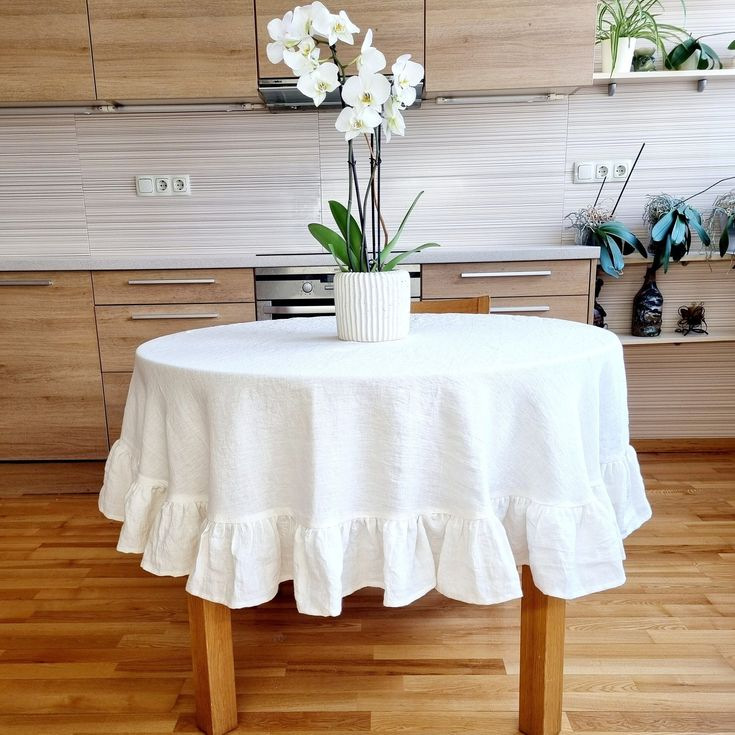 Modern Simple Pleated Ruffle Tablecloth Shooting Background Cloth Living Room Tablecloth Ins Lace Round Table Coffee Table Cover Cloth