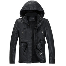 2022秋冬新款PU皮衣男中长款头层皮风衣男士牛皮风衣外套大衣潮