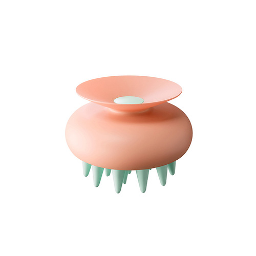 Suction Cup Shampoo Brush Artifact Home Barber Shop Scalp Massage Brush Shampoo Comb Toiletries Cross-border Wholesale