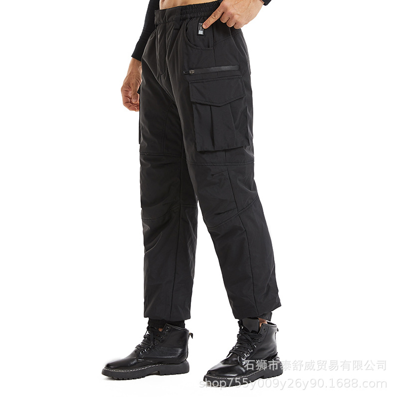Nuevos 18 pantalones de calentamiento inteligentes para hombres y mujeres calentamiento eléctrico de invierno calentamiento al aire libre calentamiento de bicicleta calentamiento