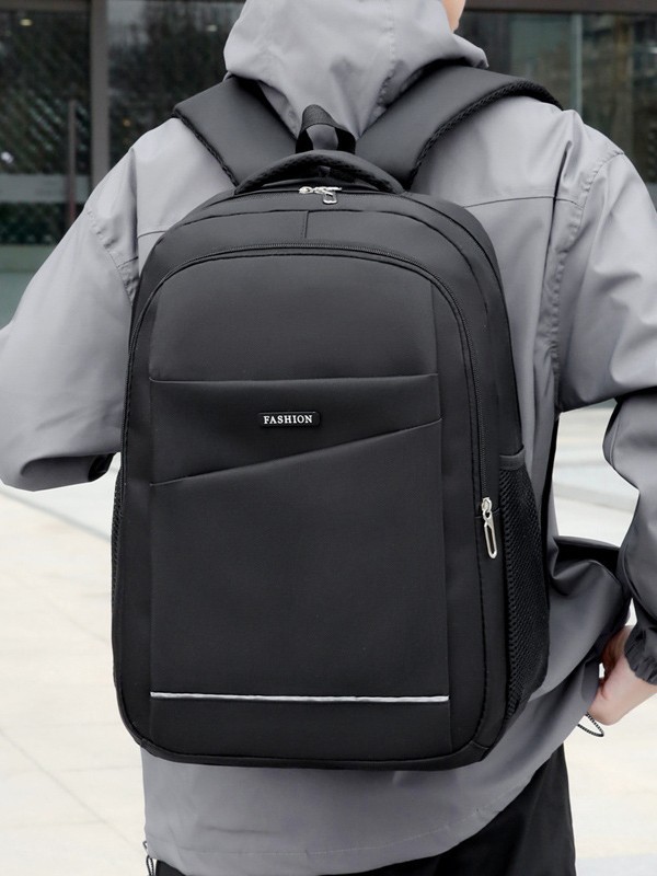 Mochila al por mayor, moda transfronteriza, viajes de alta capacidad, mochila de computadora para estudiantes de secundaria y secundaria