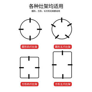 ✅ Tian Gas Stove Rack Bracket Gas Stove Anti-Slip Bracket Stove Rack Liquefied Gas Stove Bracket Milk Pot Rack