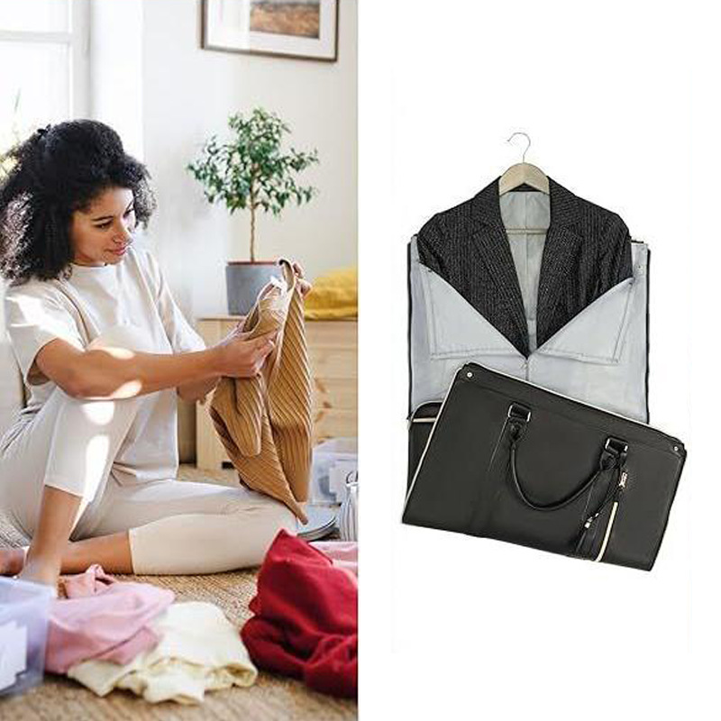 Viajes transfronterizos almacenamiento trajes portátiles impermeables bolsa de viaje de gran capacidad para hombres viajes de negocios bolsa de almacenamiento deportiva PU