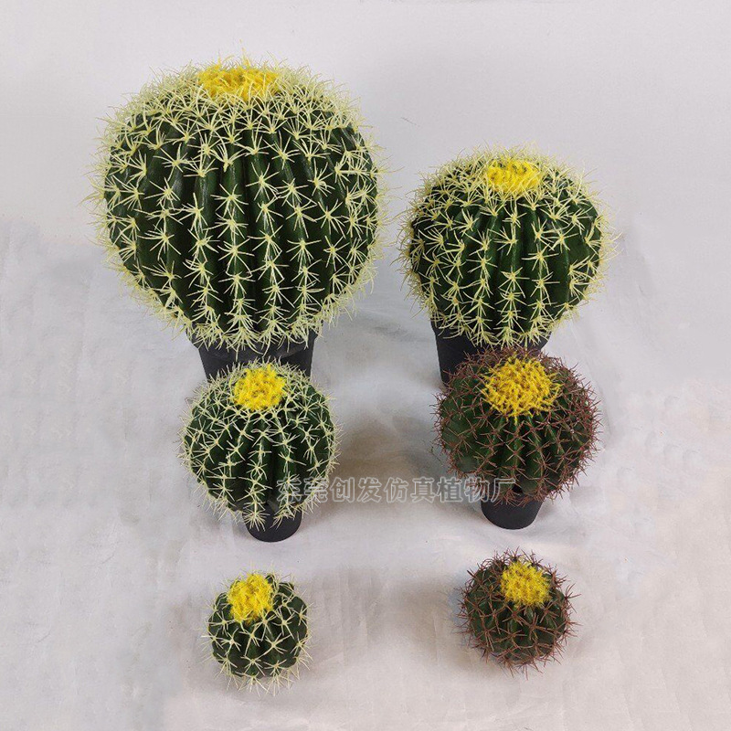 工廠直銷批發 仿真肉類植物仙人掌 墨西哥熱帶綠植假樹塑料仙人球